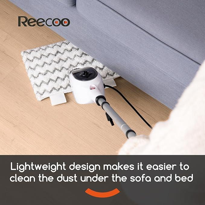Steam Mops for Floor Cleaning, Unique Double-Sided Flip Design, 15 Seconds Fast Heating，10-in-1 Steam Cleaner for Kitchen, Living Room Wood Floor Tile Cleaning - NeatNest