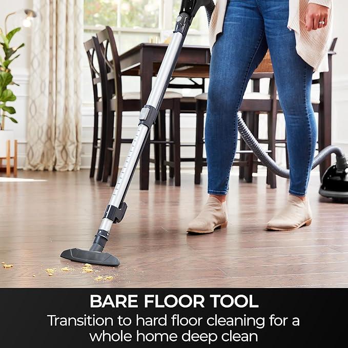 Kenmore BC3006 400 Series Pet Friendly Lightweight Bagged Canister Vacuum Cleaner 2-Motor Design with Hair Eliminator Brushroll, HEPA Filter, LED Headlight, Extended Wand and Auto Cord Rewind - NeatNest