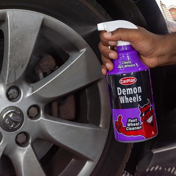 CarPlan Demon Wheels 34 fl Oz (1L) - Fast Wheel Cleaner - NeatNest