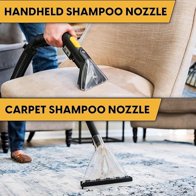 Vacmaster VK809PWR 0201 8 Gallon 5.5 Peak HP Wet/Dry/Upholstery Shampoo Vacuum Cleaner - NeatNest
