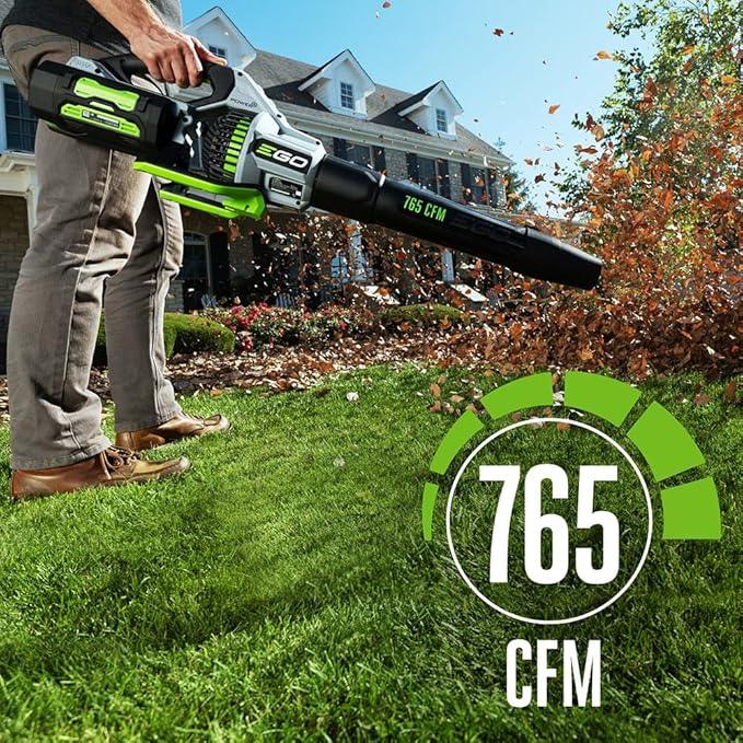 EGO POWER+ Leaf Blower, Cordless Electric 756 CFM, Includes 56V 5.0Ah Battery and Charger - LB7654 - NeatNest