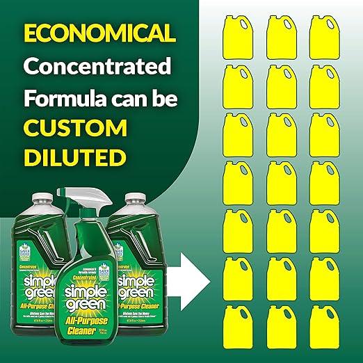 Simple Green All-Purpose Cleaner Spray and Refill, Green, 3 Piece Set, Original, 1 Count - NeatNest