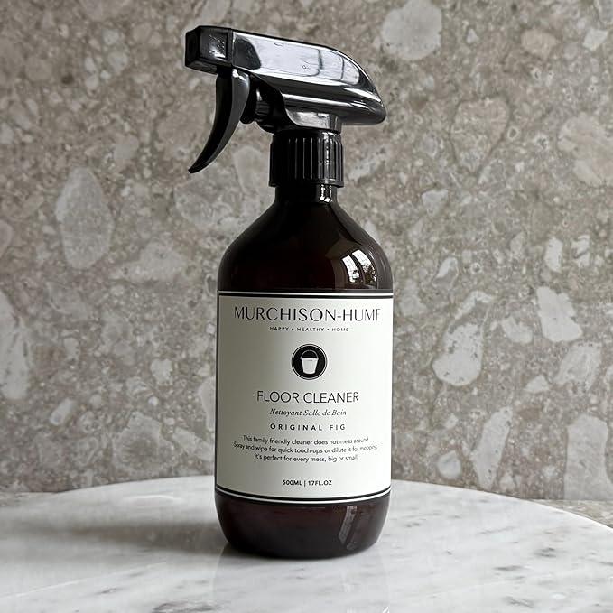 Murchison-Hume Natural Floor Cleaner Spray – Pet-Friendly, Non-Toxic, Plant-Based Formula for Hardwood, Tile & Laminate – Streak-Free Shine, Fresh Scent – 17oz Bottle-Original Fig - NeatNest