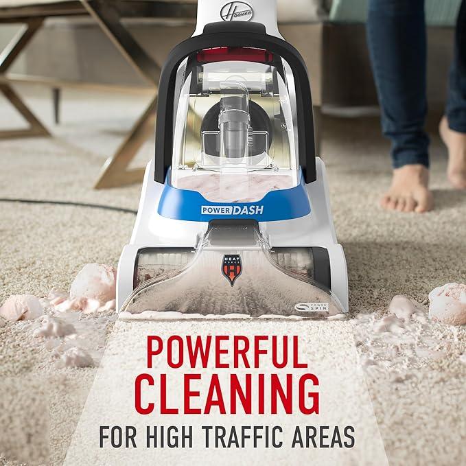 Hoover PowerDash Pet Compact Carpet Cleaner Machine, Lightweight Carpet Shampooer Machine, Pair with a Hoover Cleaner Solution for a Bright, Refreshed Home - NeatNest