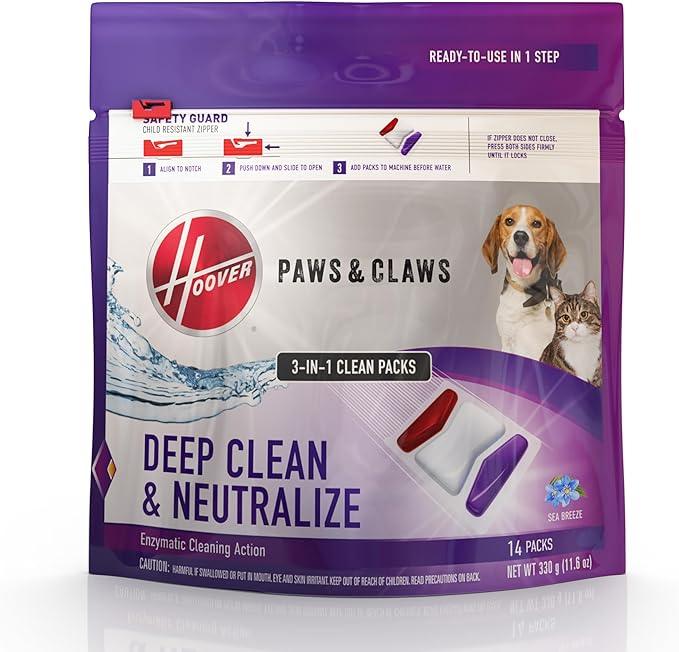 Hoover SmartWash Pet Automatic Carpet Cleaner Machine with Spot Chaser Wand, Deep Cleaning Carpet Shampooer Machine, Pair with a Hoover Cleaner Solution for a Bright, Refreshed Home - NeatNest