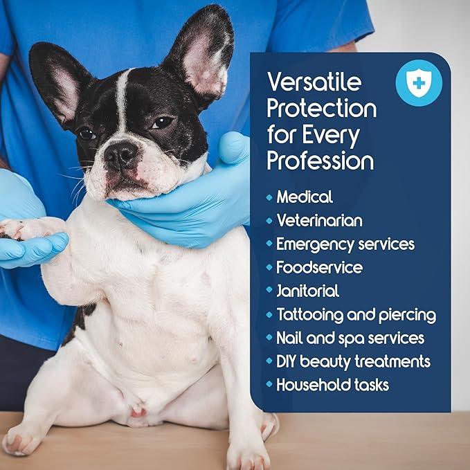 Inspire Nitrile-Vinyl Blend Exam Gloves - Disposable, Latex Free, Medical, Multipurpose for Cooking - NeatNest