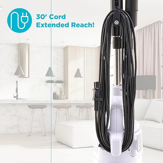Simplicity Vacuums Corded Stick Vacuum Cleaner - Bagless, Two Speeds, HEPA Filter, Ideal for Hardwood & Tile, S60 Spiffy - NeatNest