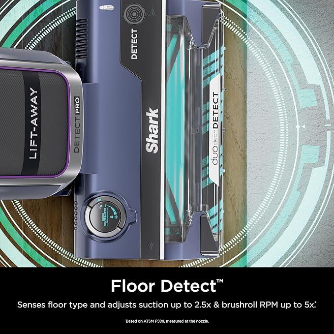 Shark Detect Pro Speed Lift-Away ADV Bagless Upright Vacuum with DuoClean Detect, Anti-Allergen, Lift-Away, and Odor Neutralizer Technology, LA742 - NeatNest