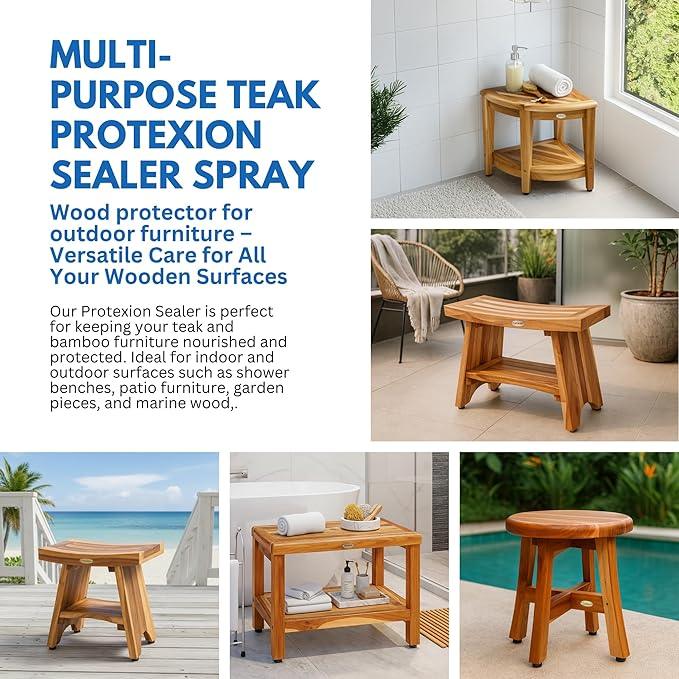 EcoDecors Loveable 16oz Teak Protexion Sealer Spray - 2 Pack - NeatNest