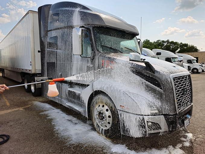 Wash Chems Pro 50 Touchless Car Wash Detergent Soap Concentrate No Brushing, Commercial Grade Professional Auto Foam Cleaner Also Great for Trucks & Tractors - NeatNest
