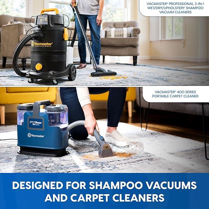 Vacmaster CCS03 Carpet Cleaner Shampoo Solution, 64 oz Spot & Stain Formula for All Carpets, Upholstery & Area Rugs - NeatNest