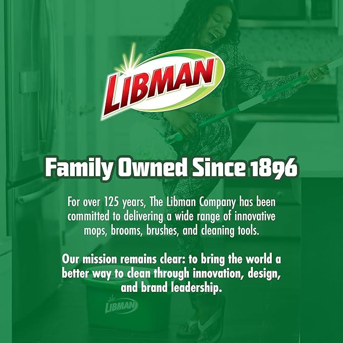 Libman Tornado Spin Mop System with 2 Refill Heads, Microfiber Spinning Mop and Bucket with Wringer Set for Home, Floor Cleaning of Hard-Wood, Laminate, Tile, All Surface Cleaner, 3 Total Mop Heads - NeatNest
