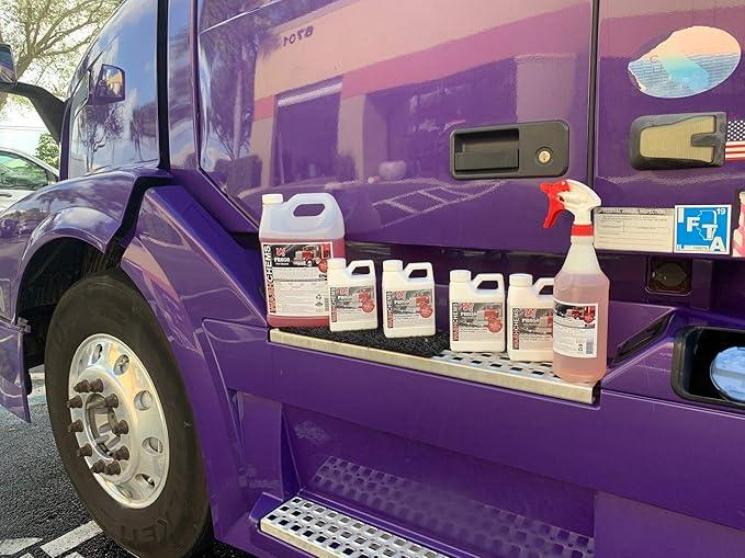 Wash Chems Pro 50 Touchless Car Wash Detergent Soap Concentrate No Brushing, Commercial Grade Professional Auto Foam Cleaner Also Great for Trucks & Tractors - NeatNest