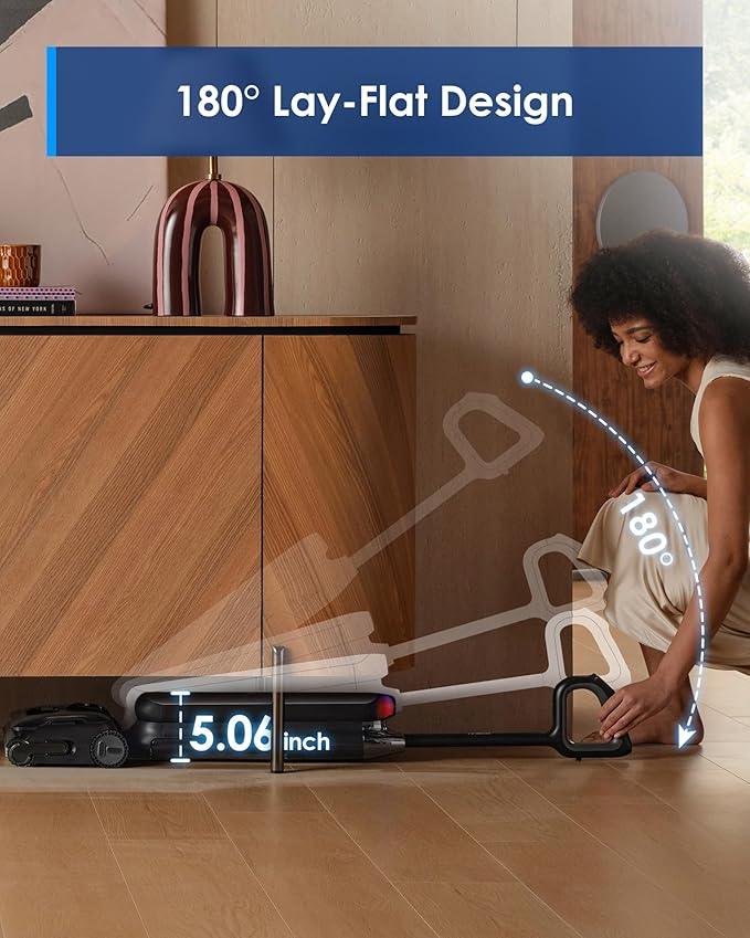 Tineco Floor One S9 Artist Pro Wet Dry Vacuum Cleaner, 22kPa Suction, 360° SmoothDrive, Anti-Tangle Design, 185°F Flashdry, 75 Min Runtime, Dual-Edge Cleaning, 180° Lay-Flat - NeatNest