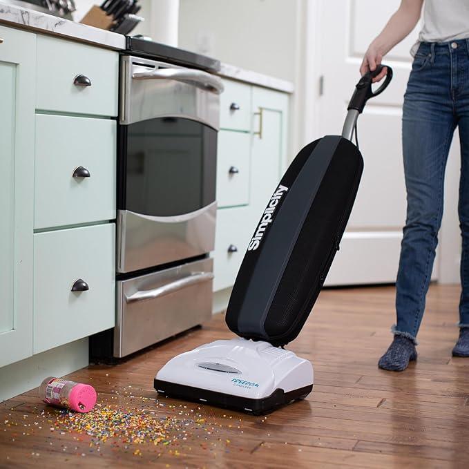 Simplicity Freedom Cordless Bag Vacuum Cleaner, Portable Vacuum for Carpet and Hard Floors, Brushroll Auto Adjusts to Floor Height, Light Weight Vacuum Cleaner for Home, Certified HEPA Bag, S10CV.10 - NeatNest