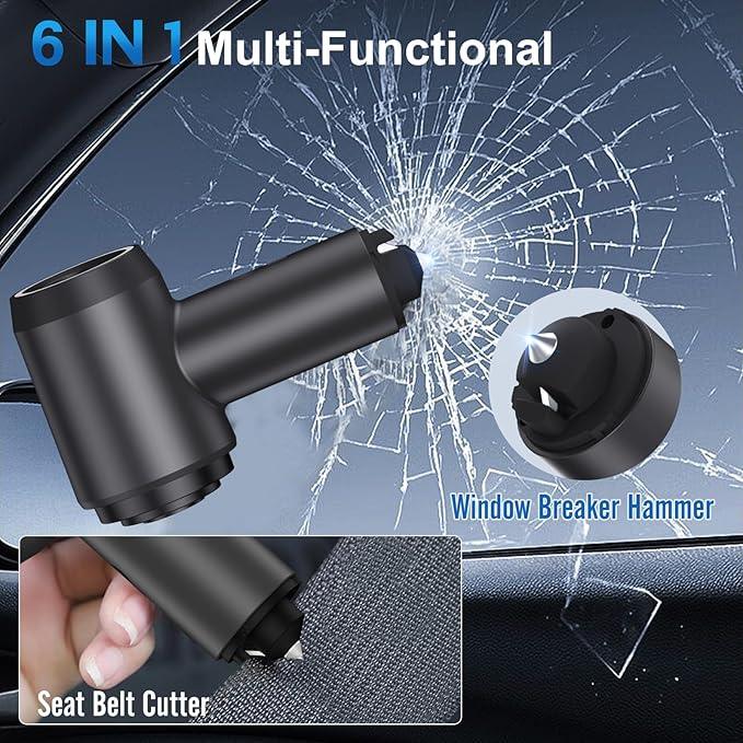 Fanisic Car Vacuum Handheld Vacuum Cleaner/Air Duster, 18000PA Strong Suction with Brushless Motor, Rechargeable Dust Buster/Hand Pump Low Noise for Car Detailing Home Office Cleaning - NeatNest