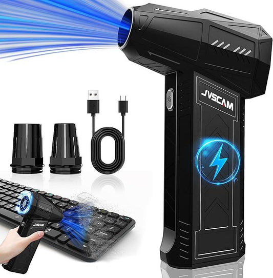 Compressed Air Duster - 180,000 RPM Electric Air Duster - with Brushless Motor, 3-Gear Adjustable Air Duster - for Keyboard, PC, Car, Air Bed, and Home Cleaning (X11) - NeatNest