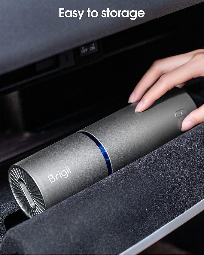Brigii Mini Handheld Vacuum Cordless, 3 in 1-Car Vacuum & Air Duster & Hand Pump, Portable Rechargeable Cleaner for Car Interior, Small Spaces, Crevices-Y120 Pro - NeatNest