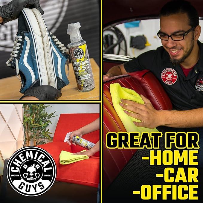 Chemical Guys Lightning Fast Carpet and Upholstery Stain Extractor - Chemical Guys Carpet Cleaner, Great for Fabric, Upholstery, Cars, Home, Office, Furniture, and More, Fresh Scent - 16 oz - NeatNest