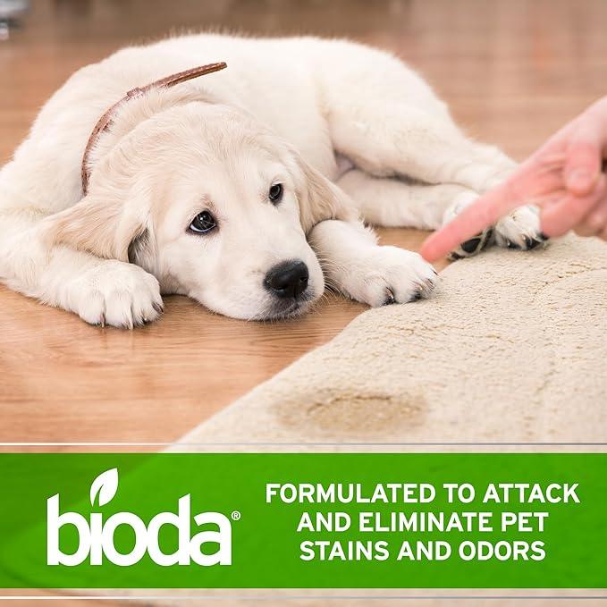 Bioda Multi-Purpose Probiotic Enzyme Cleaner and Deodorizer | Professional Strength | Trash Can Deodorizer, Pet Stains and Odors, Drains, Floors, Bathrooms, Toilets | Made in USA | 1 Gallon - NeatNest