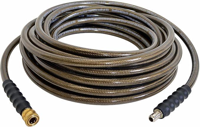 Simpson Cleaning 41032 Monster Series 4500 PSI Pressure Washer Hose, Cold Water Use, 3/8 Inch Inner Diameter, 150-Foot, Brown - NeatNest