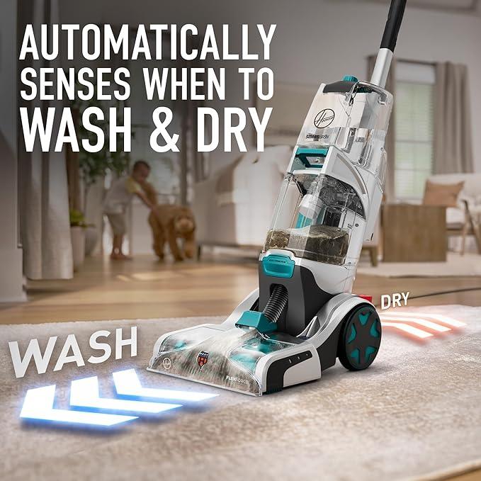 Hoover Smartwash Automatic Carpet Cleaner Machine, FH52000, Turquoise - NeatNest