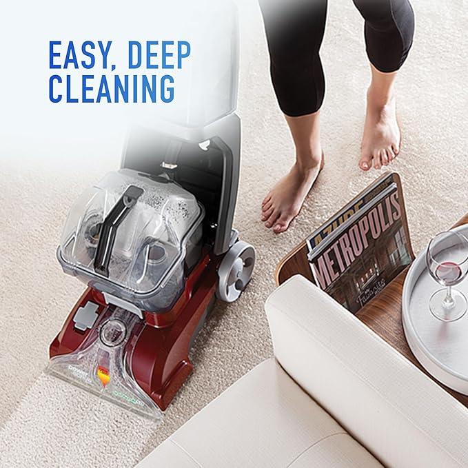 Hoover PowerScrub Deluxe Carpet Cleaner Machine for Carpet and Upholstery, Deep Cleaning Carpet Shampooer Machine with Multi-Purpose Tools, Pair Carpet Cleaner Solution - NeatNest