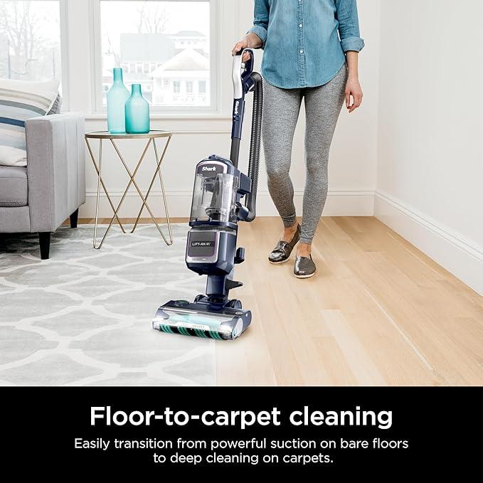 Shark Detect Pro Speed Lift-Away ADV Bagless Upright Vacuum with DuoClean Detect, Anti-Allergen, Lift-Away, and Odor Neutralizer Technology, LA742 - NeatNest