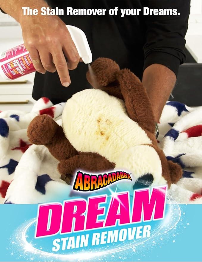 Abracadabra® Dream Stain Remover - 16oz Instant Stain Treatment for Fresh Spills & Set-In Stains, Kid & Pet Safe, Zero Bleach or Peroxide - For Clothing, Upholstery & Carpet - The Perfect Prewash-3 Pk - NeatNest