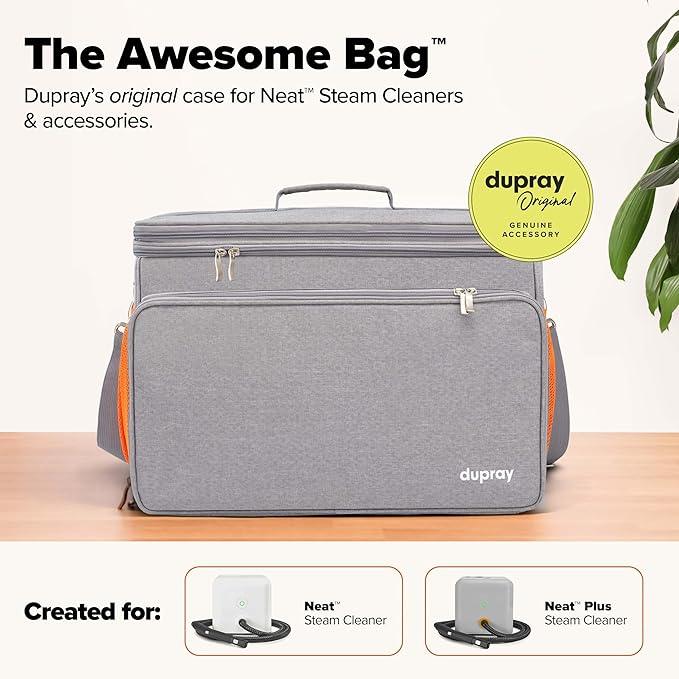 Dupray Neat Plus Steam Cleaner with 18-Piece Accessory Kit (incl. the Awesome Bag) A powerful multi-purpose steamer. *Kills 99.9% of Bacteria & Viruses - NeatNest