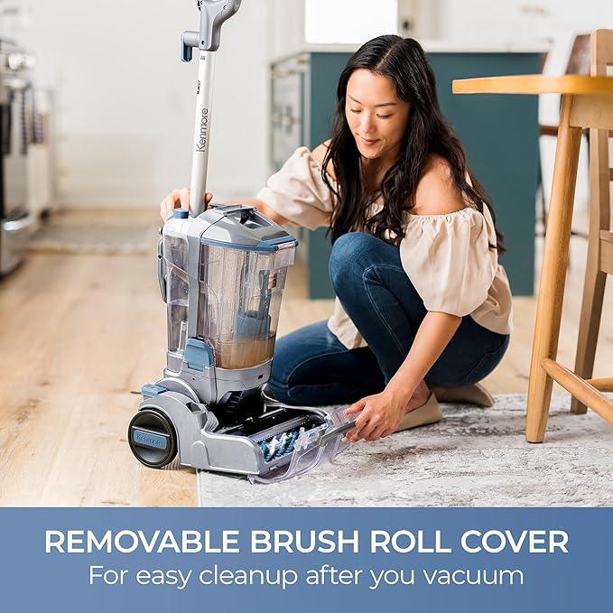 Kenmore KW4010 Pet Portable Carpet Cleaner Machine with High Cleaning Power, 3.2L Clean Tank & 1.4L Dirty Tank, 25ft Cord Length and Two Easy Removable Brushroll for Rug & Upholstery - NeatNest