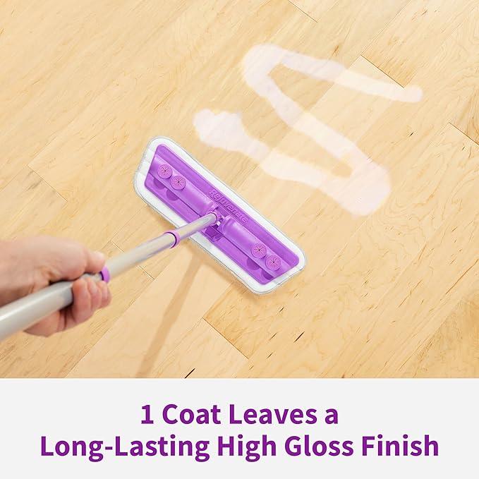 Rejuvenate Professional Wood Floor Restorer Fills Scratches, Shines And Protects Wood Flooring For A High Gloss Shine, 32 Ounces - NeatNest