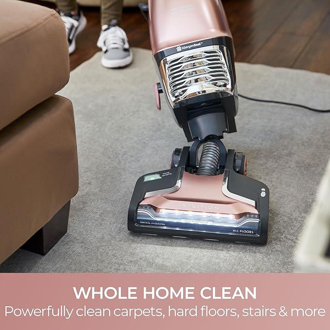 Kenmore BU4050 Intuition Bagged Upright Vacuum, liftup Cleaner with Hair Eliminator brushroll, pet Handi-Mate for Carpet, Hard Floor, Rose Gold - NeatNest