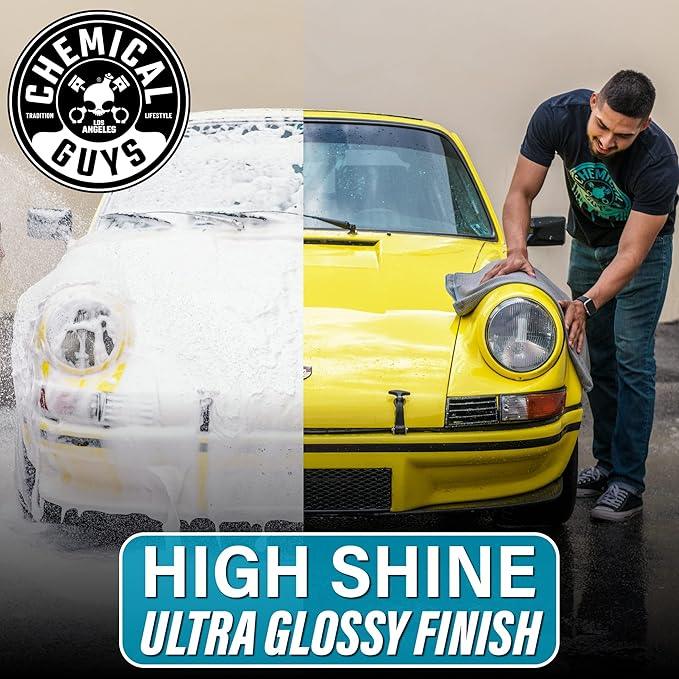 Chemical Guys HydroSuds Ceramic SiO₂ Shine High Foaming Car Wash Soap - Foam Cannon Soap, Works with Foam Guns or Bucket Washes Safe for Cars, Trucks, Motorcycles, RVs, & More, Berry Scent - 64 fl oz - NeatNest