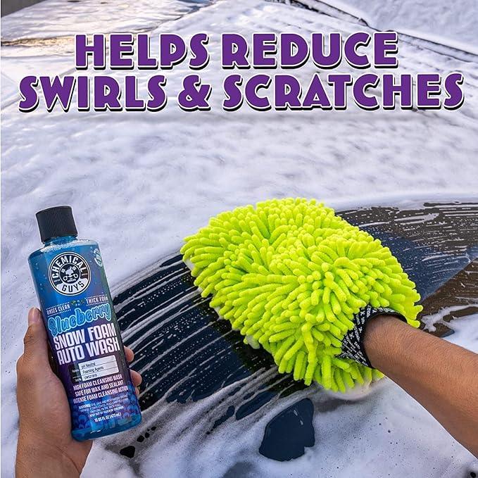 Chemical Guys CWS21664 Blueberry Snow Foam Car Wash Soap (Works with Foam Cannons, Foam Guns or Bucket Washes), Safe for Cars, Trucks, SUVs, Jeeps, Motorcycles, RVs & More, 64 fl. Oz - NeatNest