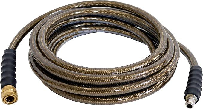 Simpson Cleaning 41113 Monster Series 4500 PSI Pressure Washer Hose, Cold Water Use, 3/8 Inch Inner Diameter, 25-Foot, Feet, Brown - NeatNest