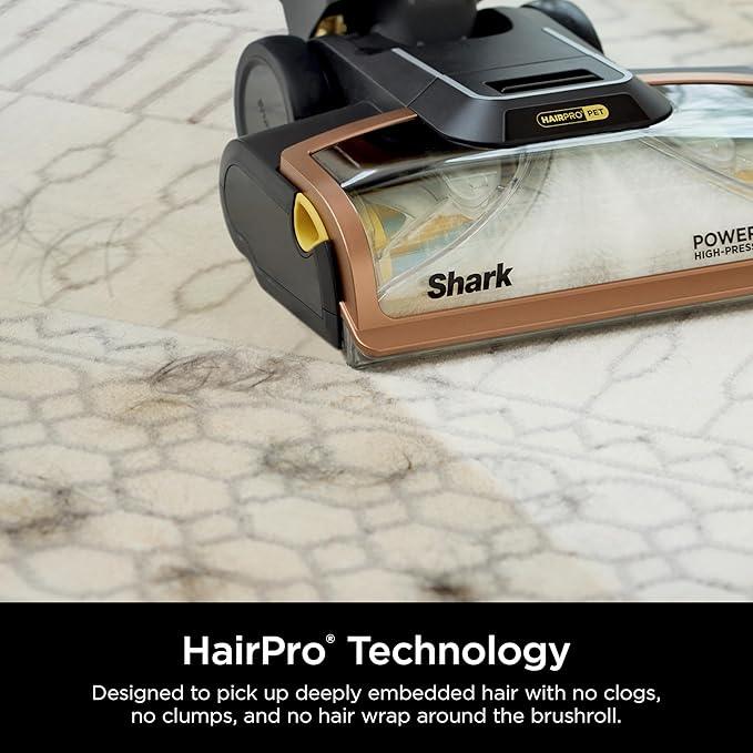 Shark Carpet Xpert Hair Pro with Stain Striker, Upright Carpet, Area Rug & Upholstery Cleaner, Carpet Shampooer, 4 Tools, Copper, EX301 - NeatNest