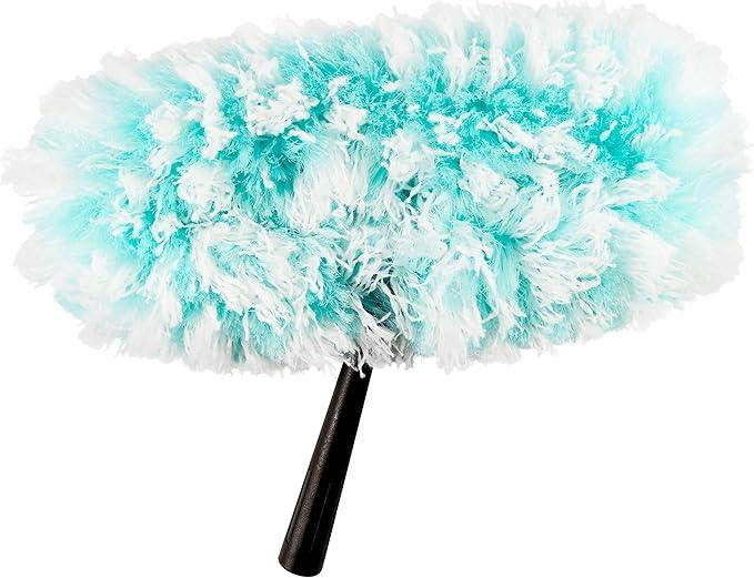 Fuller Brush Fuzzy Fan Duster – Dust & Clean Ceiling Fans, Walls, Woodwork – Polystatic & Microfiber Grabs & Holds Dust, Lint, Cobwebs & Dirt - Fan Duster Head Only (Teal) - NeatNest