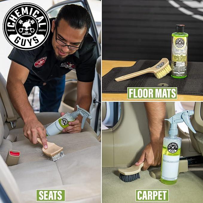 Chemical Guys Foaming Citrus Fabric Clean, Carpet and Upholstery Cleaner - Car Carpet Cleaner for Seats, and Floor Mats, Safe for Home, Office & More, Citrus Scent - 16 oz - NeatNest