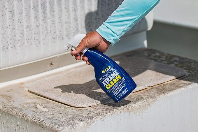 STAR BRITE Ultimate Xtreme Clean - High-Performance All-Surface Cleaner Degreaser, Ideal for Aluminum, Fiberglass, Plastic, Chrome, Stainless, Leather, and Rubber Surfaces - NeatNest