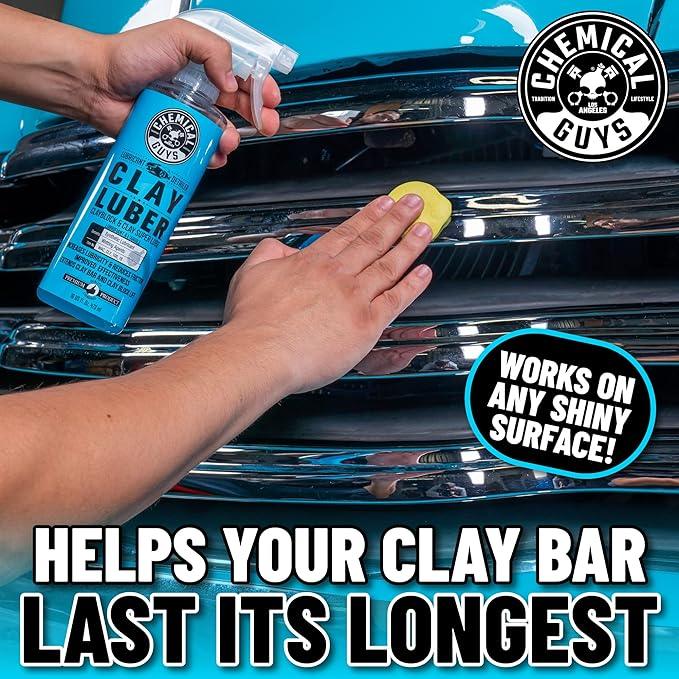 Chemical Guys Starter Car Care & Cleaning Kit, 7-Piece Detailing Car Wash Kit with 6 Premium 16 oz Care Chemicals and Accessories for Washing, Waxing, and Interior Cleaning - NeatNest