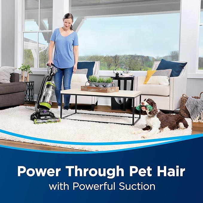 Bissell 2252 CleanView Swivel Upright Bagless Vacuum with Swivel Steering, Powerful Pet Hair Pick Up, Specialized Pet Tools, Large Capacity Dirt Tank, Easy Empty - NeatNest