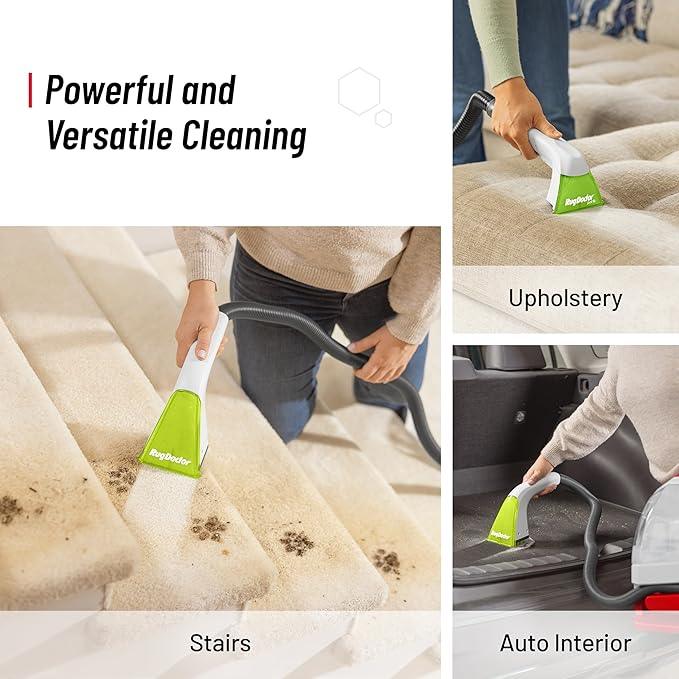 Rug Doctor Pet Portable Spot Cleaner, 2X Suction Power, Lightweight Pet Carpet Cleaner Machine, Pro-Grade Power Removes Stains & Odors from Rugs, Carpets And Upholstery - NeatNest