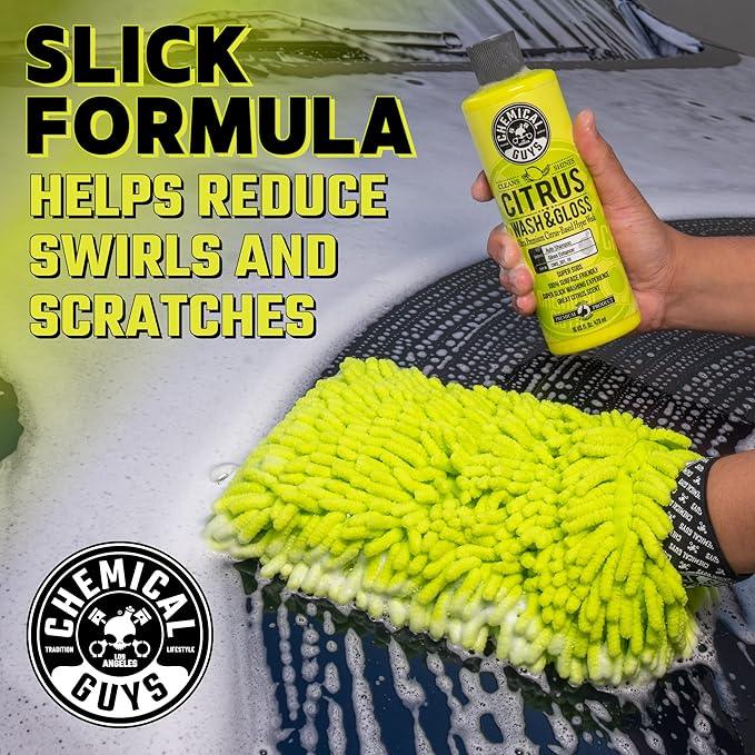 Chemical Guys HOL121 Best Car Wash Bucket Kit, (Safe for Cars, Trucks, SUVs, RVs & More) 11 Items - NeatNest