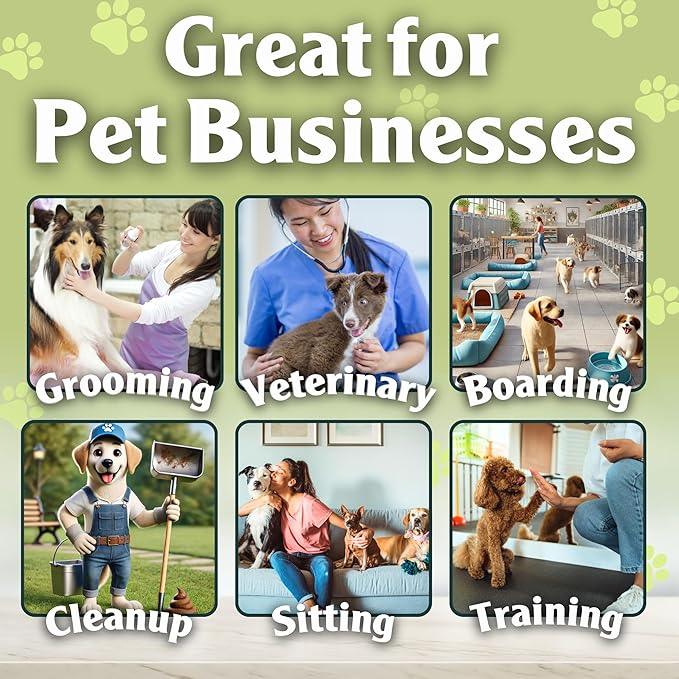 Sprinkle & Sweep Pet Accident Cleanup for all Hard Surface - Non Toxic Quick Pet Mess Cleaner & Odor Remover for Urine, Poop, Vomit, Diarrhea & Potty Training (1Bag + Sweepr Kit + 1 Spray) - NeatNest