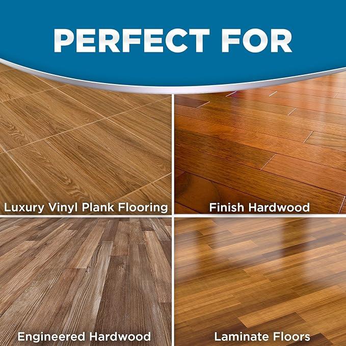 Weiman Hardwood Floor Cleaner Gallon and Refillable Squeeze Bottle - Finished Wood Surfaces - NeatNest