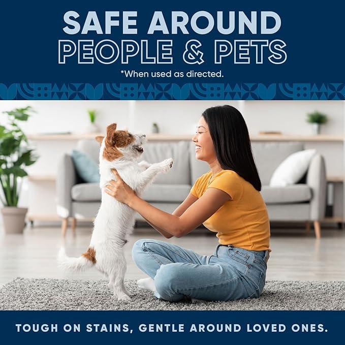 Oxy Pet Carpet Cleaner Spray | Pet Stain Remover for Pet Urine, Cat Pee, Dog Poop | Deep Spot Treating Action on Carpeting, Upholstery, Laundry, Pet Beds & More (32 Fl Oz) - NeatNest
