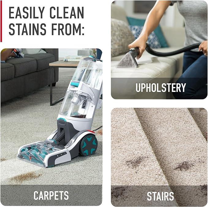Hoover Smartwash Automatic Carpet Cleaner Machine, FH52000, Turquoise - NeatNest