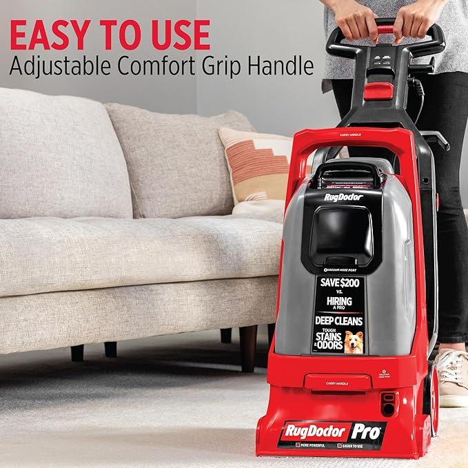 Rug Doctor Pro Deep Commercial Carpet Cleaning Machine, Oxy Bundle, Includes 48 oz. Oxy Cleaning Solution and 22 oz. Professional Oxy Spot & Pre-Treat Cleaner - NeatNest