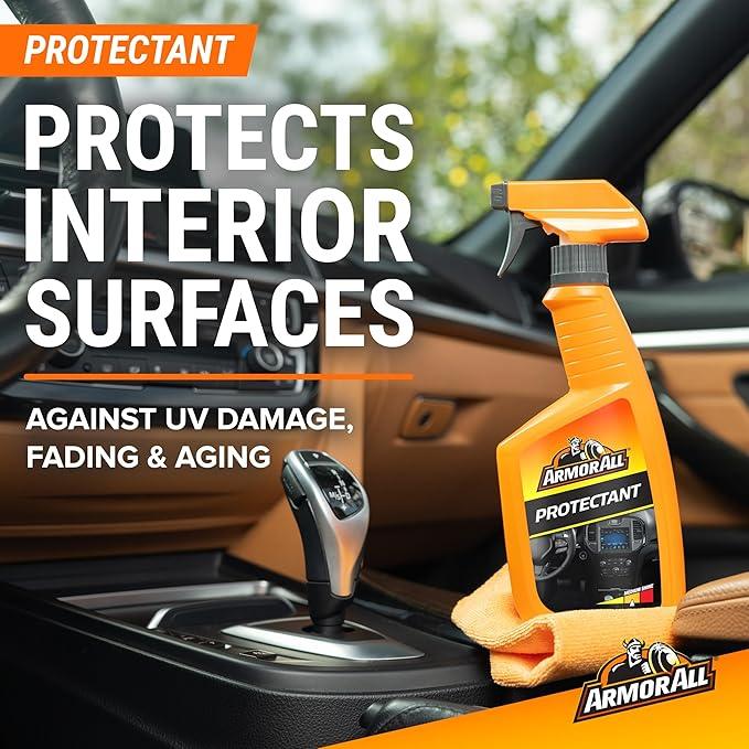 Armor All Premier Car Care Kit, Includes Car Wax & Wash Kit, Glass Cleaner, Car Air Freshener, Tire & Wheel Cleaner (8 Piece Kit) - NeatNest